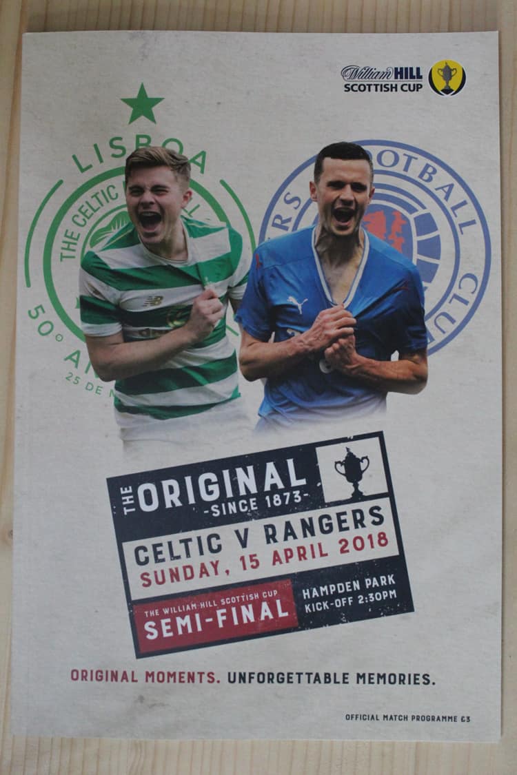 Celtic (Glasgow) FC v Rangers (Glasgow) FC